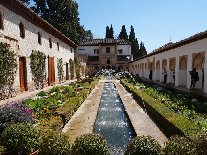 Andalusien maurische Gärten