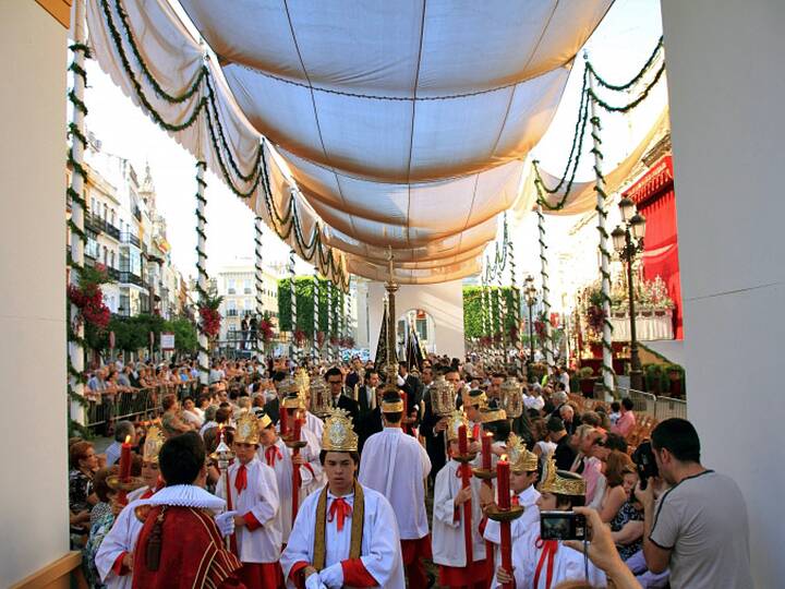 Fronleichnamsfest Andalusien