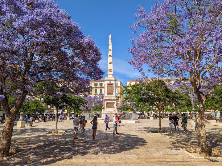 Plaza de la Merced in Málaga