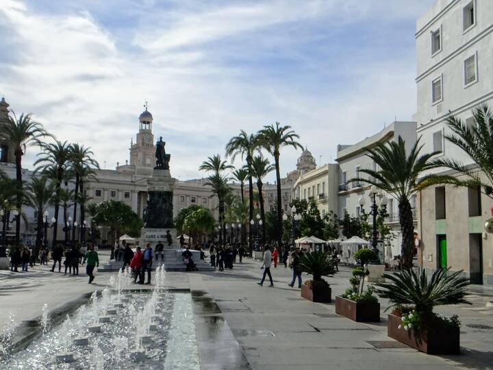 Plaza de San Juan de Dios Cádiz